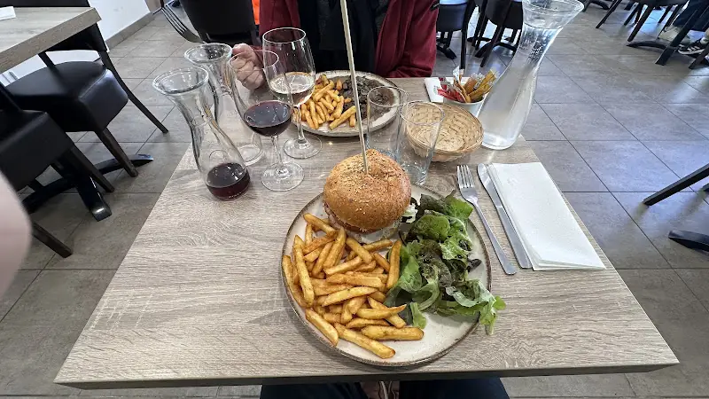 Plat servi au Le Terroir à Clérieux